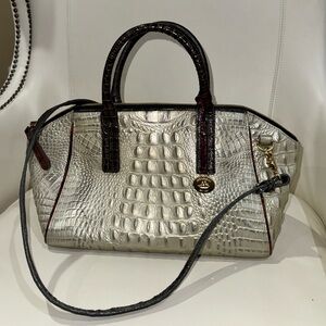Mother of Pearl Tri Leather Brahmin